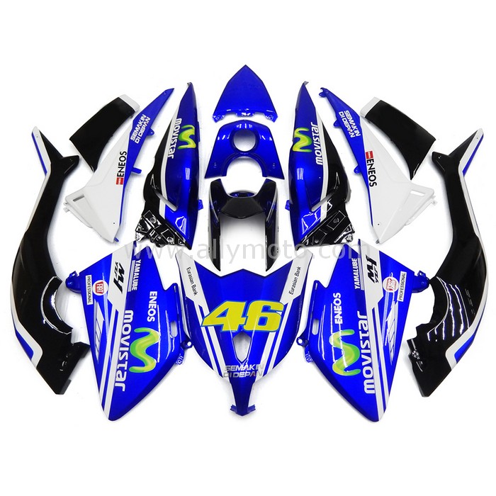 0482 Fairing Yamaha TMAX T-MAX 530 12 13 14 Movistar Vale 46 0482 Fairing Yamaha TMAX T-MAX 530 12 13 14 Movistar Vale 46